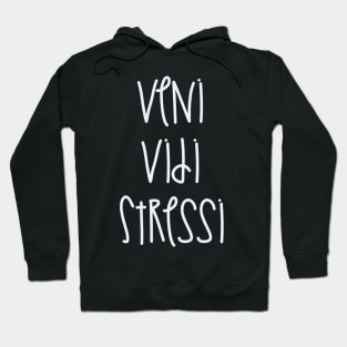 Veni Vidi Stressi Hoodie